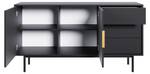 Sideboard VIVA SB154 2D3D Schwarz