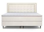 Boxspringbett Adore Bonellfederkern Creme - Breite: 200 cm