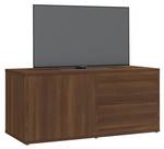 TV-Schrank D616 Eiche Schwarzbraun Dekor