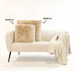 Housse de coussin Fluffy Beige - 45 x 45 x 45 cm