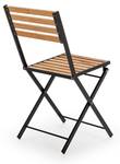 Pack 2 chaises de jardin Ambar Noir