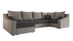 Ecksofa ONG Grau - Holzwerkstoff - 302 x 90 x 156 cm