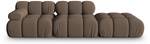 modulares Sofa BELLIS 4 Sitzplätze Bronze