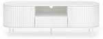 Meuble tv ELIPS RTV156 2D1D Blanc - Bois manufacturé - Matière plastique - 156 x 51 x 48 cm