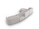 modulares Sofa SHANE 5 Sitzplätze Silber