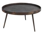 Table basse Jonamai Marron - Métal - 74 x 38 x 74 cm