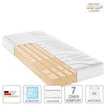 Matelas en mousse confort 7 zones 120 x 200cm