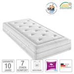 Matelas Nova Dream Komfort 1000T Ressorts bombés ensachés 7 zones de confort - 140 x 200cm - D3 medium