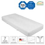 Matelas à ressorts Dynamic TFK Ressorts bombés ensachés - 7 zones de confort - 140 x 200cm - D2 souple