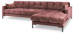 Ecksofa MAMAIA 5 Sitzplätze Pink