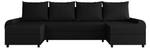 Ecksofa TUSCANY-U Schwarz