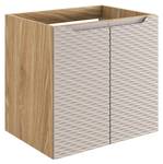 Armoire sous lavabos OCEAN CUW60 2D Beige