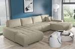 Ecksofa Eckcouch Sofagarnitur Bonari U Beige