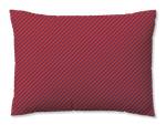 Kissenbezug Woven Fade Satin Rot - 70 x 90 cm