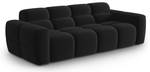 Sofa LISA 4 Sitzplätze Schwarz