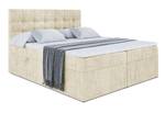 Boxspringbett BERO Beige - 200 x 111 cm - H4