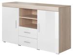 Sideboard Roque Sonoma Trüffel Dekor - Weiß