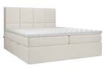 Boxspringbett Somerdale Premium Beige - Breite: 160 cm