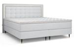 Boxspringbett Adore Taschenfederkern Grau - Breite: 160 cm