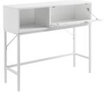 Table console Tranemo Blanc - Métal - 92 x 80 x 30 cm