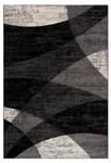 Tapis salon FALDO 80x150 noir Noir - 80 x 150 cm