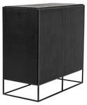 Sideboard Rustika Braun - Massivholz - 90 x 90 x 45 cm