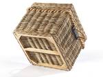 Truhe KUBUHOCK50 Grau - Rattan - 50 x 45 x 50 cm