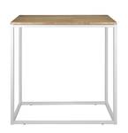 Table console Icub 35x120x82h cm Blanc Blanc - Bois massif - Bois/Imitation - 120 x 82 x 35 cm