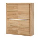 Wohnwand Pisa 21 (3-teilig) Braun - Massivholz - Holzart/Dekor - 376 x 190 x 46 cm