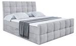 Boxspringbett APO-Z Hellgrau - Breite: 200 cm - H3