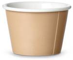 Espressotasse Christina Beige - Porzellan - 2 x 6 x 8 cm