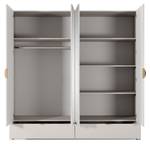 Kleiderschrank Katine Beige - Holzwerkstoff - 213 x 210 x 55 cm