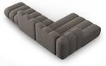 modulares Ecksofa LUPINE 5 Sitzplätze Grau