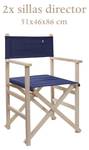 Sessel PK6686 2er-Set Blau