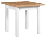 Esszimmer Set Bos 14 4-teilig Grau - Weiß - Holzwerkstoff - 80 x 94 x 80 cm