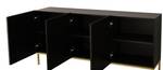 Sideboard GALA SB160 3D Schwarz