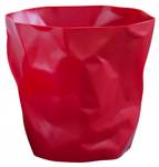 Corbeille design froissée Bin Bin H31cm Rouge - Matière plastique - 33 x 31 x 33 cm