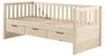 Kinderbett FRITZ KSB005 Beige - Höhe: 86 cm