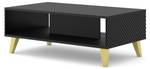 Table basse RAVENNA PC CT90 Noir