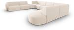 modulares U-Formsofa SHANE 8 Sitzplätze Beige