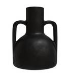 Vase Rozenn Noir - Pierre - 23 x 30 x 23 cm