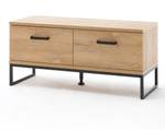 Garderobenbank Torrico 1 mit Kissen Braun - Holzwerkstoff - Holzart/Dekor - 101 x 46 x 38 cm