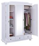 l' armoire Kapco Blanc - Bois massif - 150 x 198 x 56 cm