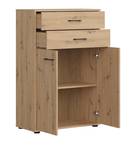 Highboard Space Office Braun - Holzwerkstoff - 80 x 122 x 37 cm