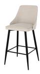 Tabouret de bar Pipo (Lot de 2) Beige