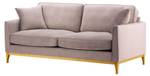 Dreisitzer-Sofa Linara Flieder