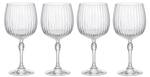 Gin-Tonic-Glas America 20's 4er Set Naturfaser - 2 x 23 x 11 cm