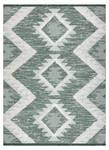 Tapis Eco Sizal Boho Moroc Diamants Vert - Textile - 175 x 1 x 270 cm