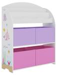 Kinderregal Orust Pink - Violett - Weiß