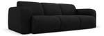 Sofa MOLINO 3 Sitzplätze Schwarz